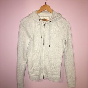 Abercrombie and Fitch light grey jacket